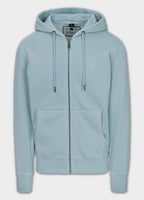 Herren Kapuzenjacke Washed Lancaster II - Hellblau