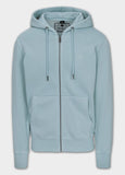 Herren Kapuzenjacke Washed Lancaster II - Hellblau