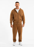 Men's Hooded Jacket Washed Lancaster II - Honey Yellow