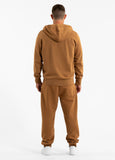Men's Hooded Jacket Washed Lancaster II - Honey Yellow