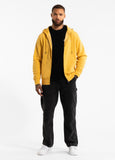 Men's Hooded Jacket Washed Lancaster II - Yellow