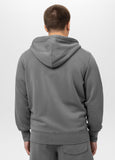 Herren Kapuzenjacke Washed Lancaster II - Grau