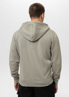 Men's Hooded Jacket Washed Lancaster II - Olive Grey