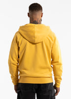 Men's Hooded Jacket Washed Lancaster II - Yellow