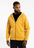 Men's Hooded Jacket Washed Lancaster II - Yellow