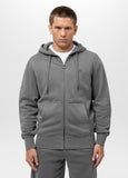 Herren Kapuzenjacke Washed Lancaster II - Grau