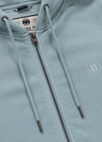 Herren Kapuzenjacke Washed Lancaster II - Hellblau