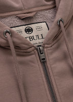 Herren Kapuzenjacke Washed Lancaster II - Burgunder