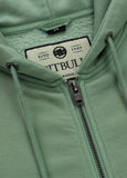 Men's Hooded Jacket Washed Lancaster II - Sage Green