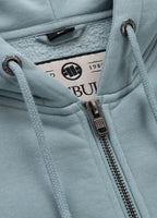 Herren Kapuzenjacke Washed Lancaster II - Hellblau
