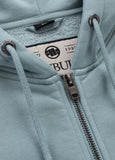 Herren Kapuzenjacke Washed Lancaster II - Hellblau