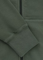Men's Hooded Jacket Washed Lancaster II - Dark Green