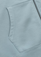 Herren Kapuzenjacke Washed Lancaster II - Hellblau