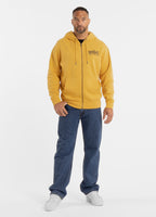 Herren Kapuzenjacke Washed VINTAGE BJJ - Gelb