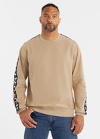Men's sweatshirt TAPE NUGGET - Light sand