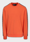 Men's sweatshirt TAPE NUGGET - salmon color