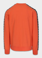 Men's sweatshirt TAPE NUGGET - salmon color
