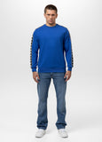 Men's sweatshirt TAPE NUGGET - Electric blue