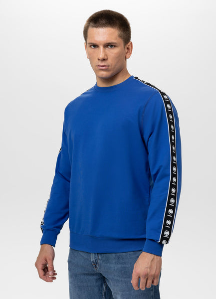 Men's sweatshirt TAPE NUGGET - Electric blue