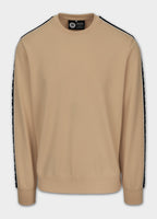 Men's sweatshirt TAPE NUGGET - Light sand