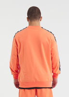Men's sweatshirt TAPE NUGGET - salmon color