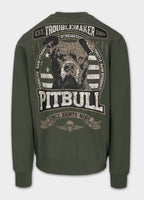 Men's Sweatshirt TROUBLEMAKER - Dark Green