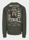 Men's Sweatshirt TROUBLEMAKER - Dark Green