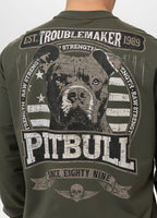 Men's Sweatshirt TROUBLEMAKER - Dark Green