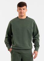 Men's Sweatshirt Washed Lancaster II - Dark Green