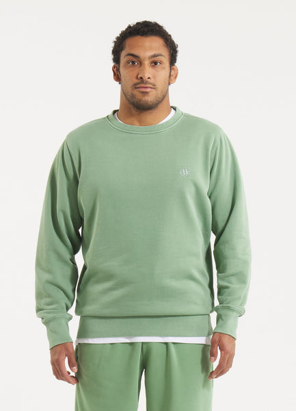 Men's Washed Lancaster II Sweatshirt - Sage Green