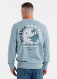 Men's Sweatshirt PLANET SURF - Light Blue