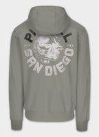 Men's Hoodie DOG SD - Dusty Salvia