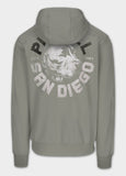 Men's Hoodie DOG SD - Dusty Salvia