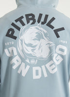 Men's Hoodie Washed DOG SD - Light Blue
