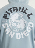 Men's Hoodie Washed DOG SD - Light Blue
