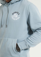 Men's Hoodie Washed DOG SD - Light Blue