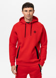 Men's Hoodie DOGWOOD - Fluoro Red