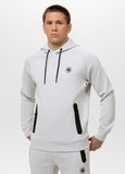 Men's Hoodie DOGWOOD - White-Blue