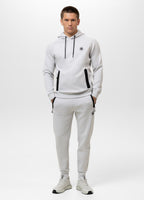 Men's Hoodie DOGWOOD - White-Blue