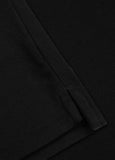 Men's Pique Rockey Hoodie - Black