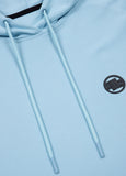 Men's Pique Rockey Hoodie - Light Blue