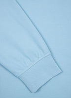 Men's Pique Rockey Hoodie - Light Blue