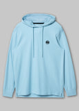 Men's Pique Rockey Hoodie - Light Blue