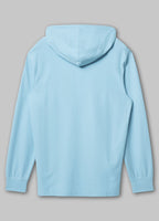Men's Pique Rockey Hoodie - Light Blue