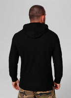 Men's Pique Rockey Hoodie - Black