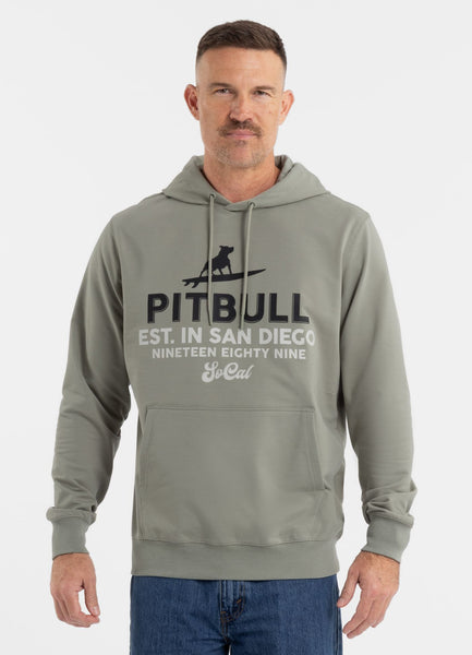 Men's hoodie SURFING DOG