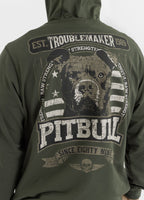 Men's Hoodie TROUBLEMAKER - DARK Green