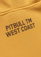 Men's Washed CALIFORNIA FLAG Hoodie - Yellow