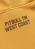 Men's Washed CALIFORNIA FLAG Hoodie - Yellow