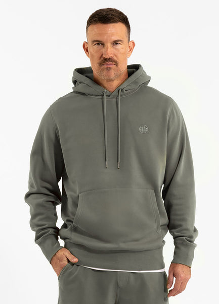 Men's Washed Lancaster II Hoodie - Olive Grey